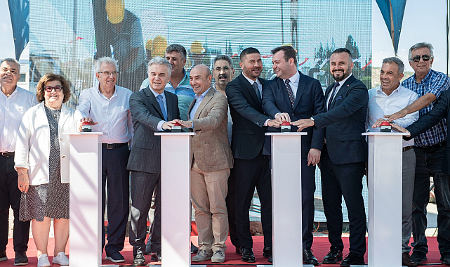 Başkan Soyer, Foça Bağarası Yeni Sanayi Sitesi Projesi’nin temel atma törenine katıldı