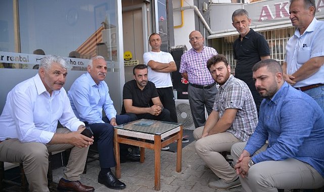 Başkan Zorluoğlu hemşehrilerini yalnız bırakmıyor