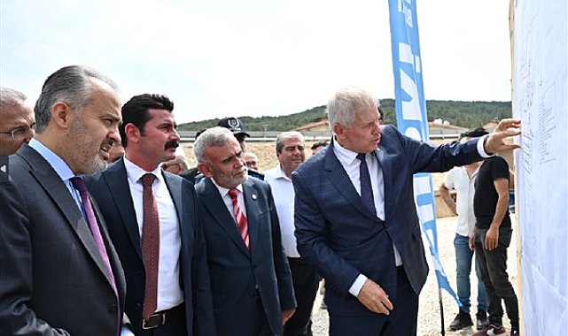 Bursa’da Keles Atıksu Arıtma Tesisi’nin temeli atıldı