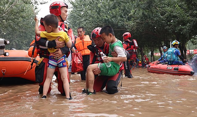 Çin Başbakan Yardımcısı selden etkilenen Hebei eyaletinde