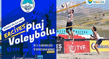 Dünyada ilk kez bir dağda “plaj voleybolu” oynanacak