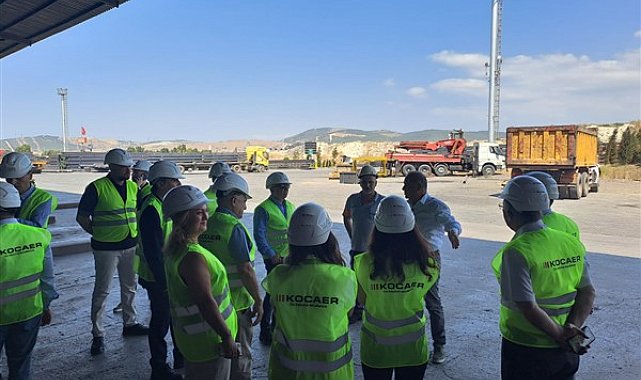 EDDMİB Yönetim Kurulu'ndan Kocaer Çelik’in İzmir Aliağa tesisine ziyaret
