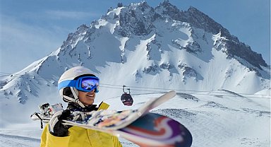 Erciyes Kayak Merkezi pistlerinde ‘yerli ve milli board’ kullanılacak