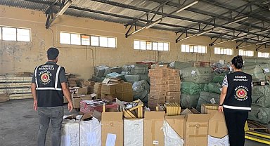 Gümrük Muhafaza ekipleri Mersin’de hayali ihracata geçit vermedi