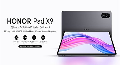 Honor Pad X9, kullanıcılarla buluşuyor