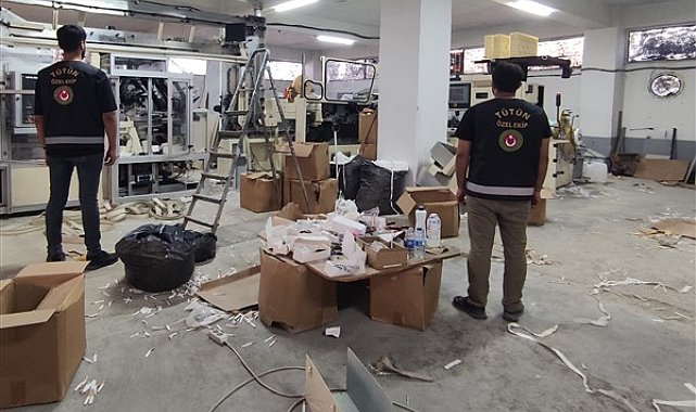 İstanbul’da tütün kaçakçılığı operasyonu