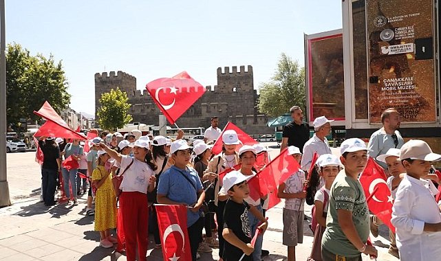 KAYMEK minikleri Çanakkale ruhunu yaşattı