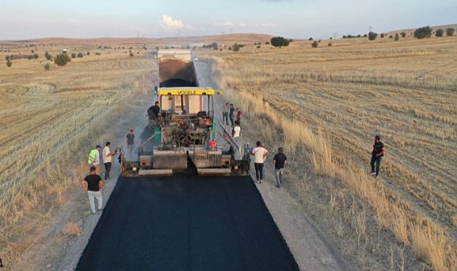 Kayseri Büyükşehir'den Kocasinan'da asfalt çalışması