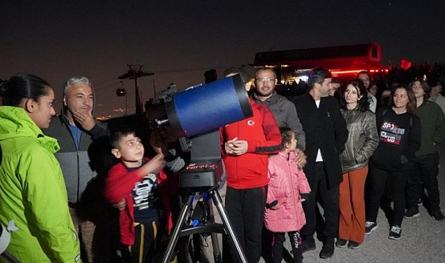 Kayseri Erciyes'te meteor şöleni