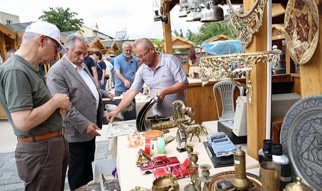 Kayseri Talas'ta Antika Pazarı kuruluyor