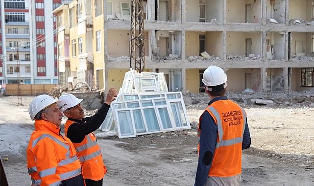 Kayseri Talas'ta kentsel dönüşüm seferberliği