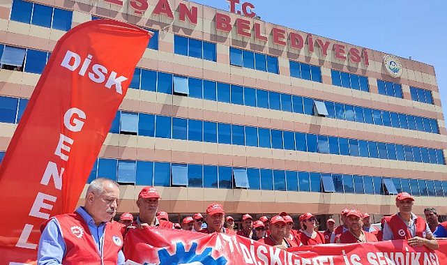 Keşan'da belediye işçilerinden yarım günlük grev!