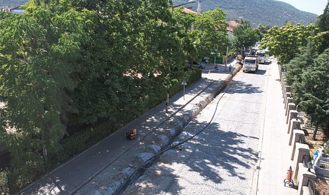 Konya Akşehir'in şebekesini yeniliyor