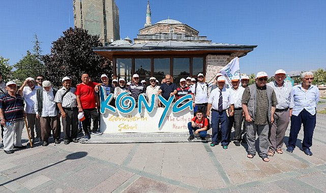 Konya huzurevi sakinlerine moral oldu