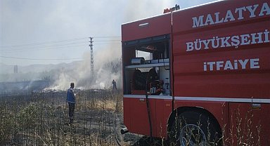 Malatya İtfaiyesi temmuz ayında 845 olaya müdahale etti