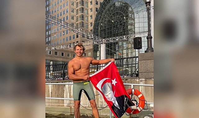 Yüzme sporcusu Erdoğan, Amerika'da başarıya imza attı