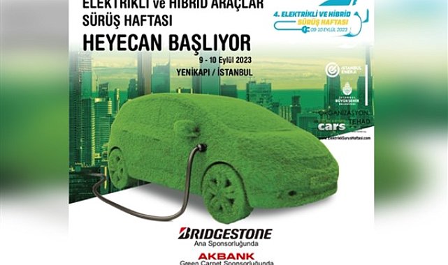 4. Elektrikli ve Hibrit Araçlar Sürüş Haftası başlıyor