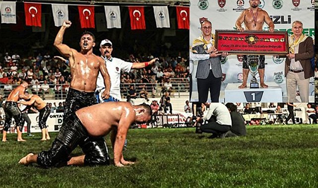 Altın kemer Yusuf Can Zeybek'in