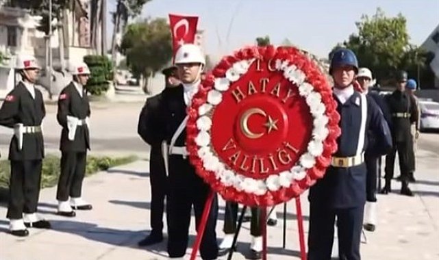 Antakya'da Gaziler Günü coşkusu