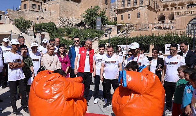 Avrupa Spor Haftası kutlaması Mardin'de başladı