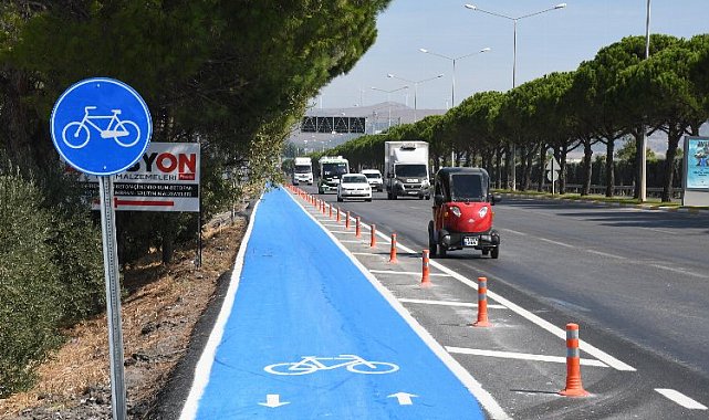 Balıkesir Büyükşehir'den Değirmen Boğazı'na bisiklet yolu