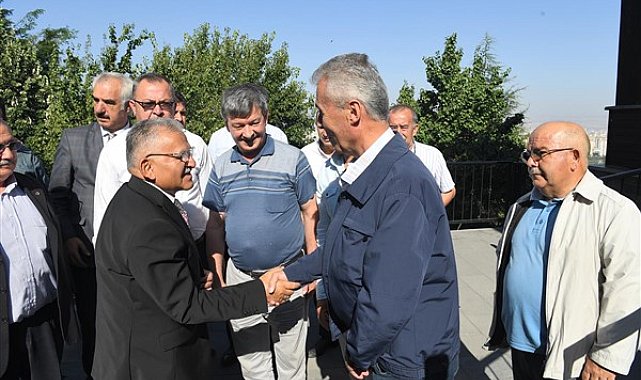 Başkan Büyükkılıç, 41 esnaf odası başkanı ile bir araya geldi
