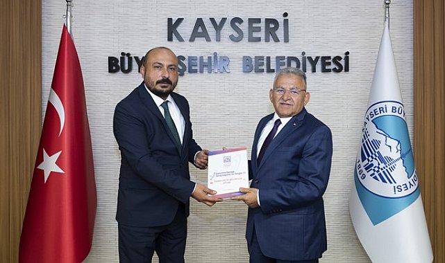 Başkan Büyükkılıç’a TMMOB Makine Mühendisleri Odası Kayseri Şubesi’nden ziyaret