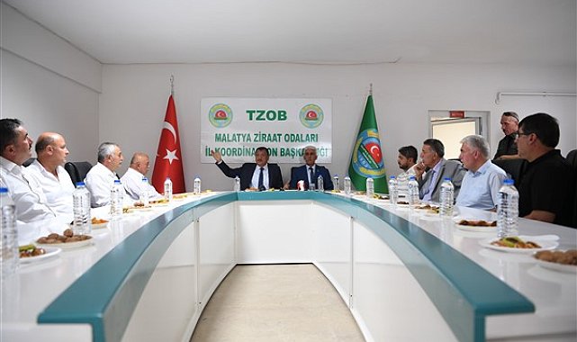 Başkan Gürkan, Malatya Ziraat Odaları İl Koordinasyon Kurulu Toplantısı’na katıldı