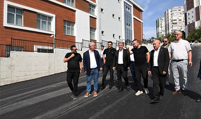 Başkan İduğ, yol çalışmalarını inceledi