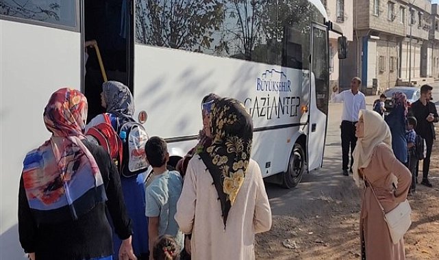 Başkan Şahin, Narlıtepe’deki öğrencilerin ulaşım sıkıntısını çözüme kavuşturdu