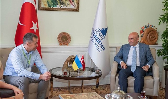 Başkan Soyer, Ukrayna heyetini ağırladı