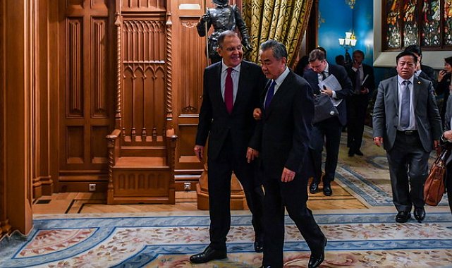 Çin Dışişleri Bakanı Wang Yi Moskova'da