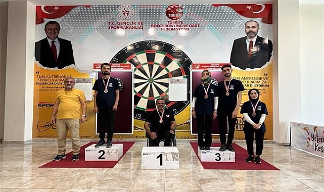 Engelsiz dartta Bursa rüzgarı esti