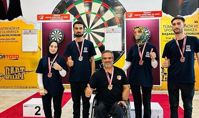 Engelsiz dartta Bursa rüzgarı