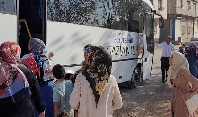 Gaziantep Narlıtepe'de okula ulaşım sorunu kökten çözüldü