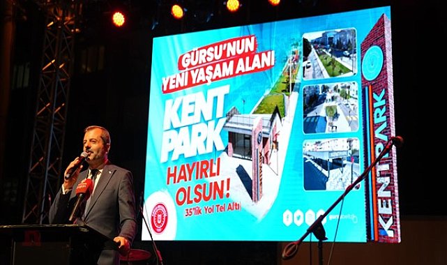 Gürsu’nun yeni kent parkı açıldı