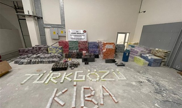 Habur ve Türkgözü Gümrük Kapıları’nda 28 milyon 75 bin liralık kaçak eşya ele geçirildi