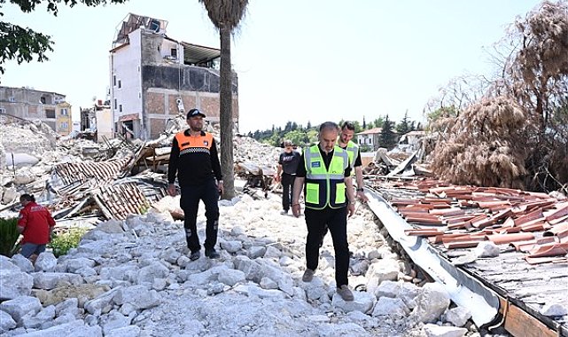 Hatay’daki Antakya Ulu Cami’yi ayağa kaldırma çalışmalarına başlandı