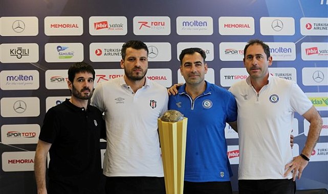Hentbol Erkekler Süper Kupa maçı öncesi takımlar medya ile buluştu