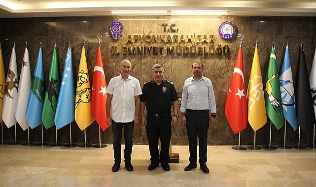 İl Emniyet Müdürü Mahmut AY'ı Makamında Ziyaret Ettik