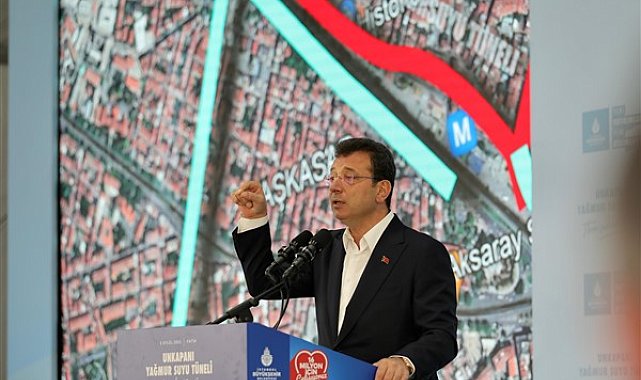 İmamoğlu: “Sel ve su baskınlarını tarihi yarımadada tarihe gömeceğiz”