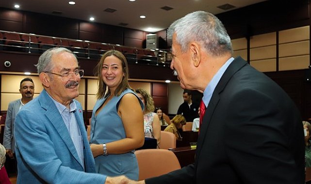 İzmir Yerel Yönetimler Eğitim Kurulu’ndan Başkan Büyükerşen’e ziyaret