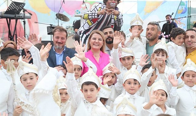 İzmitli çocuklar ve aileleri geleneksel şölende eğlendi