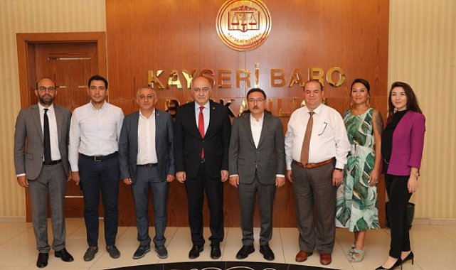 Kayseri Valisi'nden çifte ziyaret