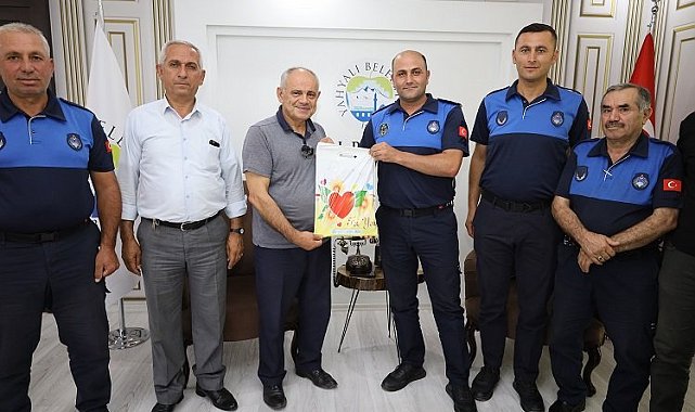 Kayseri Yahyalı'da Başkan Esat Öztürk zabıtayla buluştu