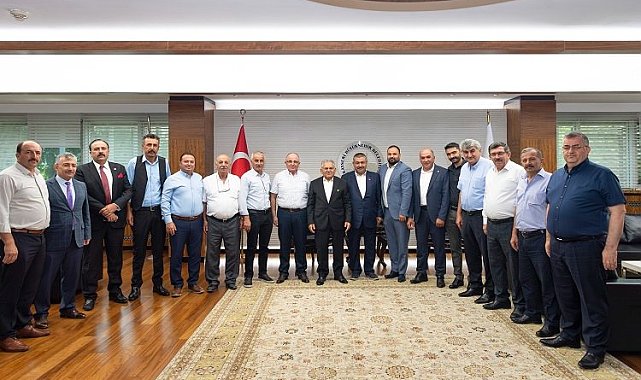 Kayseri ziraat odalarından Büyükkılıç'a ziyaret