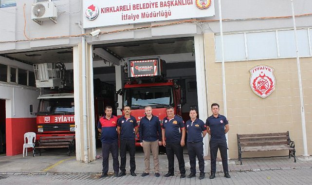 Kırklareli TSO Başkanı Soner Ilık'tan İtfaiye'ye ziyaret