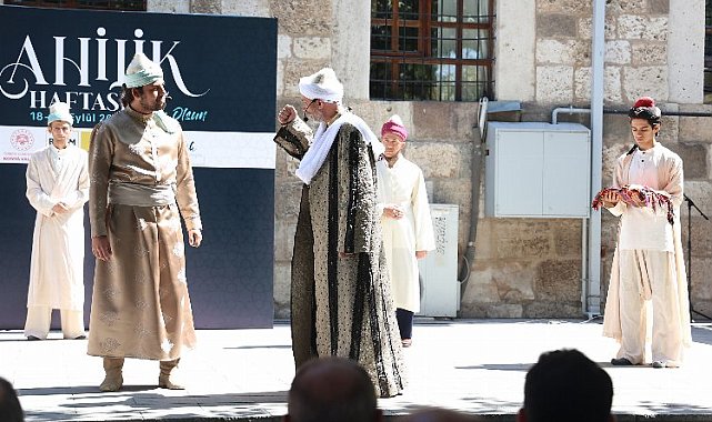 Konya'da Ahilik Haftası etkinlikleri coşkulu başladı