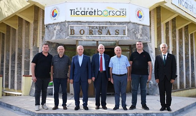 Kuzey Makedonya Devlet eski bakanından Keşan'a ziyaret