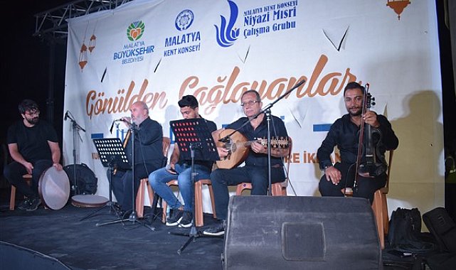 Malatyalılar “Gönülden Çağlayanlar” programına yoğun ilgi gösterdi